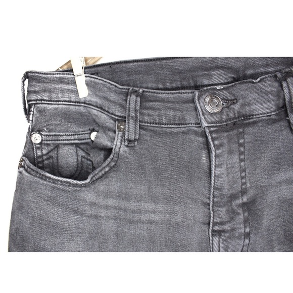 True Religion NWT Distressed Vintage Wash Geno Relaxed Slim Jeans 32 - Picture 3 of 11
